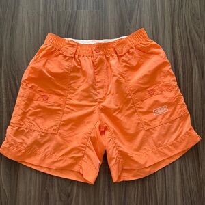 AFTCO Original Fishing Men’s Shorts size 34- Orange